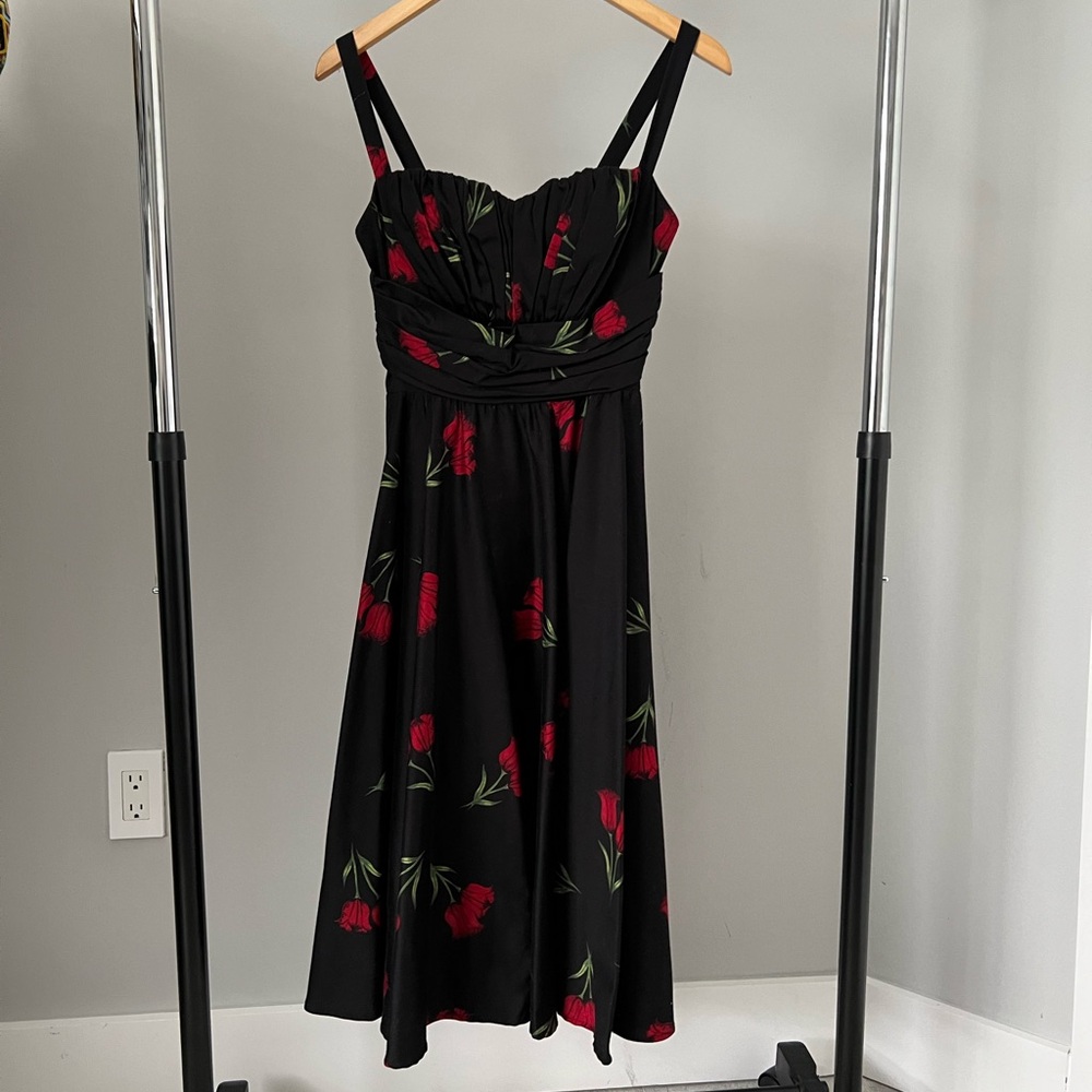 Stop Staring! Alicia Estrada pinup style swing dress size small